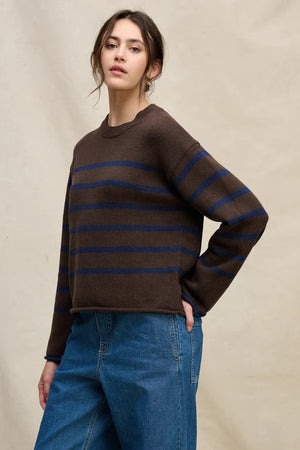 LUCIA COTTON CASHMERE SWEATER