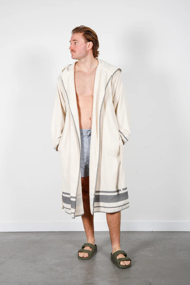 HAWTHORNE TERRY HOODED ROBE