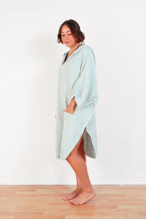 THE COCOON | WOMAN'S MUSLIN SURF PONCHO