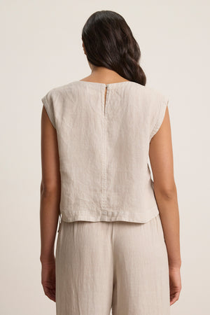 TAVIA LINEN TOP