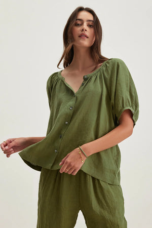 JAIMI LINEN TOP