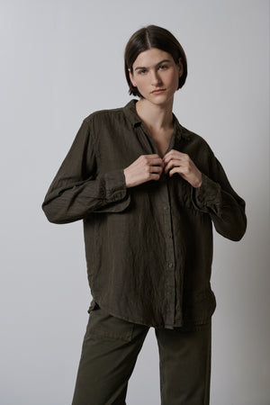 MULHOLLAND LINEN SHIRT