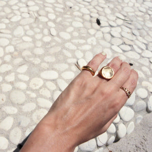 PINKY RING | FORGED BY THE OCEAN