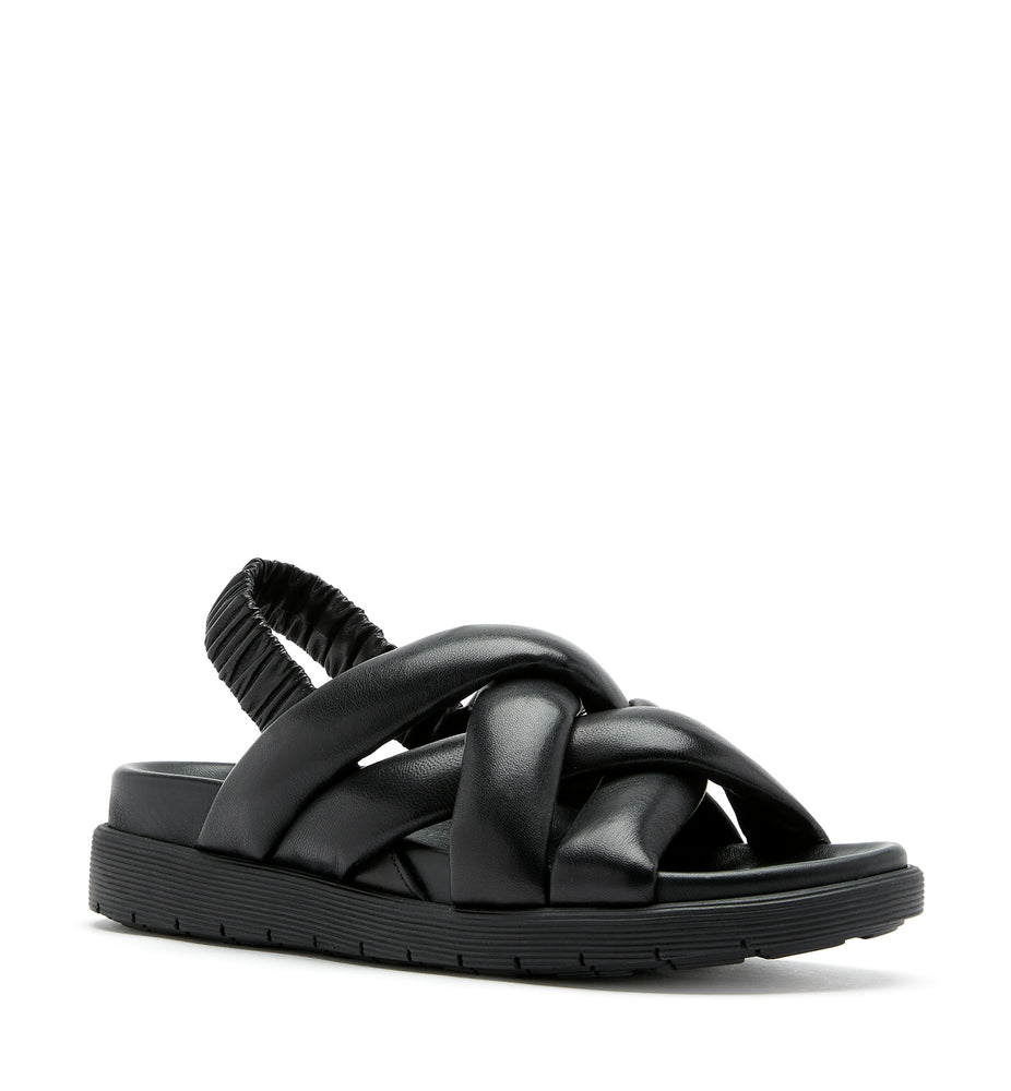 
            
                Load image into Gallery viewer, REDMOND PUFFY LEATHER SANDAL
            
        