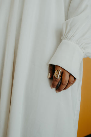 SOLO STATEMENT GOLD RING